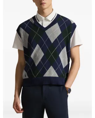 RLX Ralph Lauren アーガイルポロベスト - サムネイル3