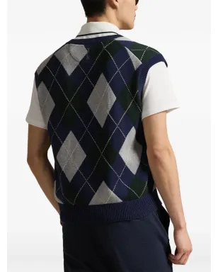 RLX Ralph Lauren アーガイルポロベスト - サムネイル4