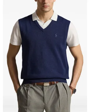 RLX Ralph Lauren Vネックニットベスト - サムネイル3