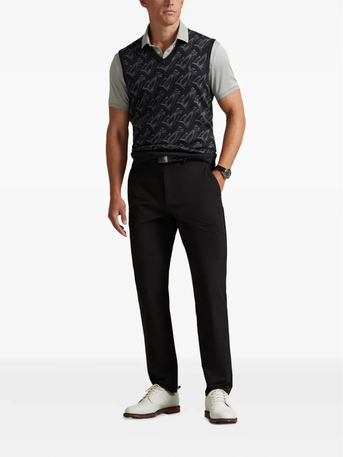 RLX Ralph Lauren テーラード・パフォーマンスパンツ - Black - 画像1