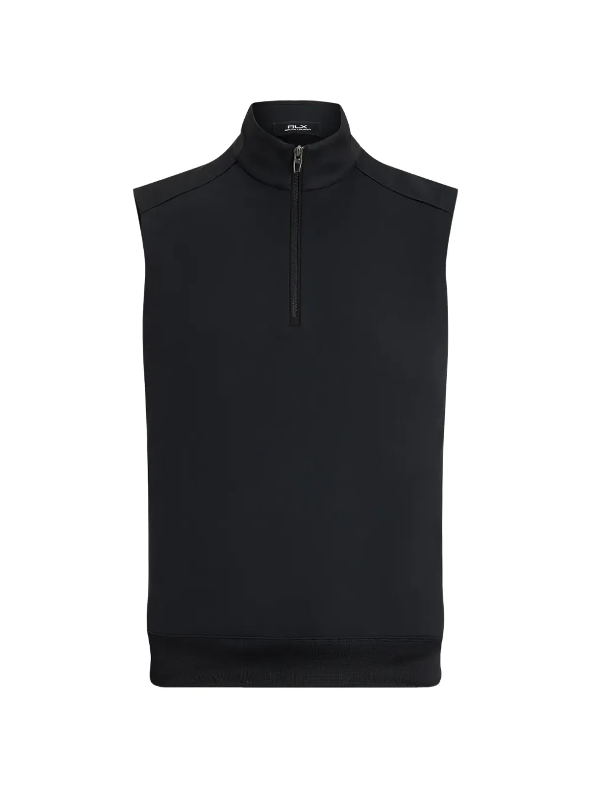 RLX Ralph Lauren ハーフジップ ノースリーブ ベスト - ブラック - 画像1