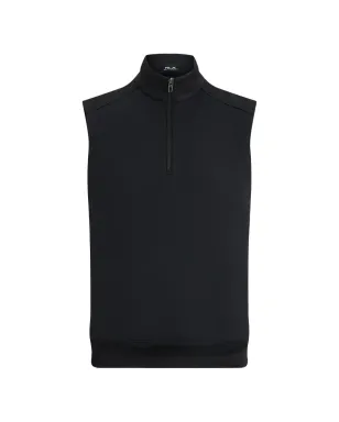 RLX Ralph Lauren ハーフジップ ノースリーブ ベスト - ブラック - サムネイル1