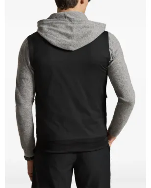 RLX Ralph Lauren ハーフジップ ノースリーブ ベスト - ブラック - サムネイル4