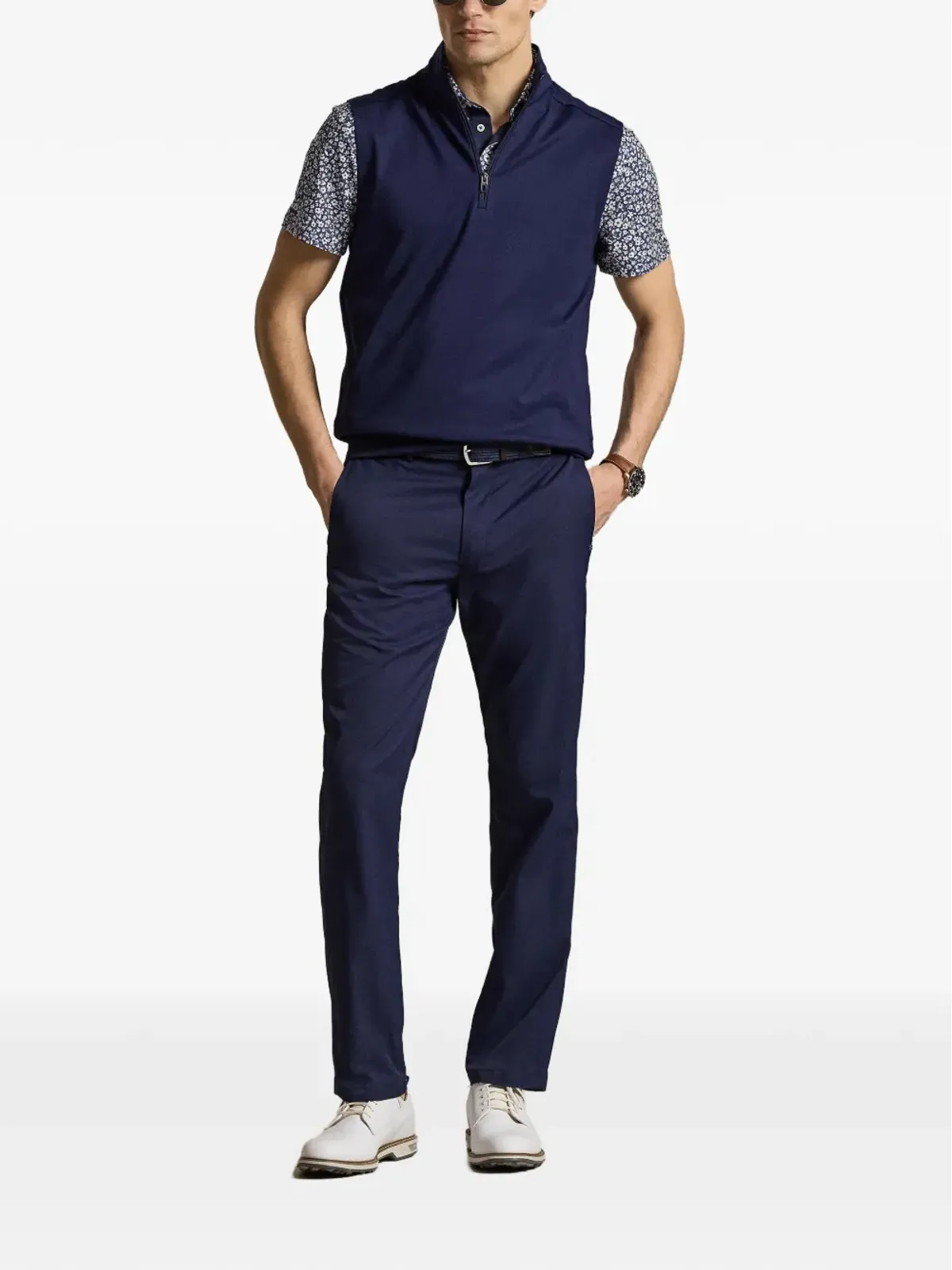 RLX Ralph Lauren ハーフジップベスト - 画像2