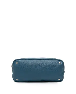 Prada ビンテージ 2010-2025 ヴィテロ ダイノ ショルダーバッグ - ブルー - サムネイル4