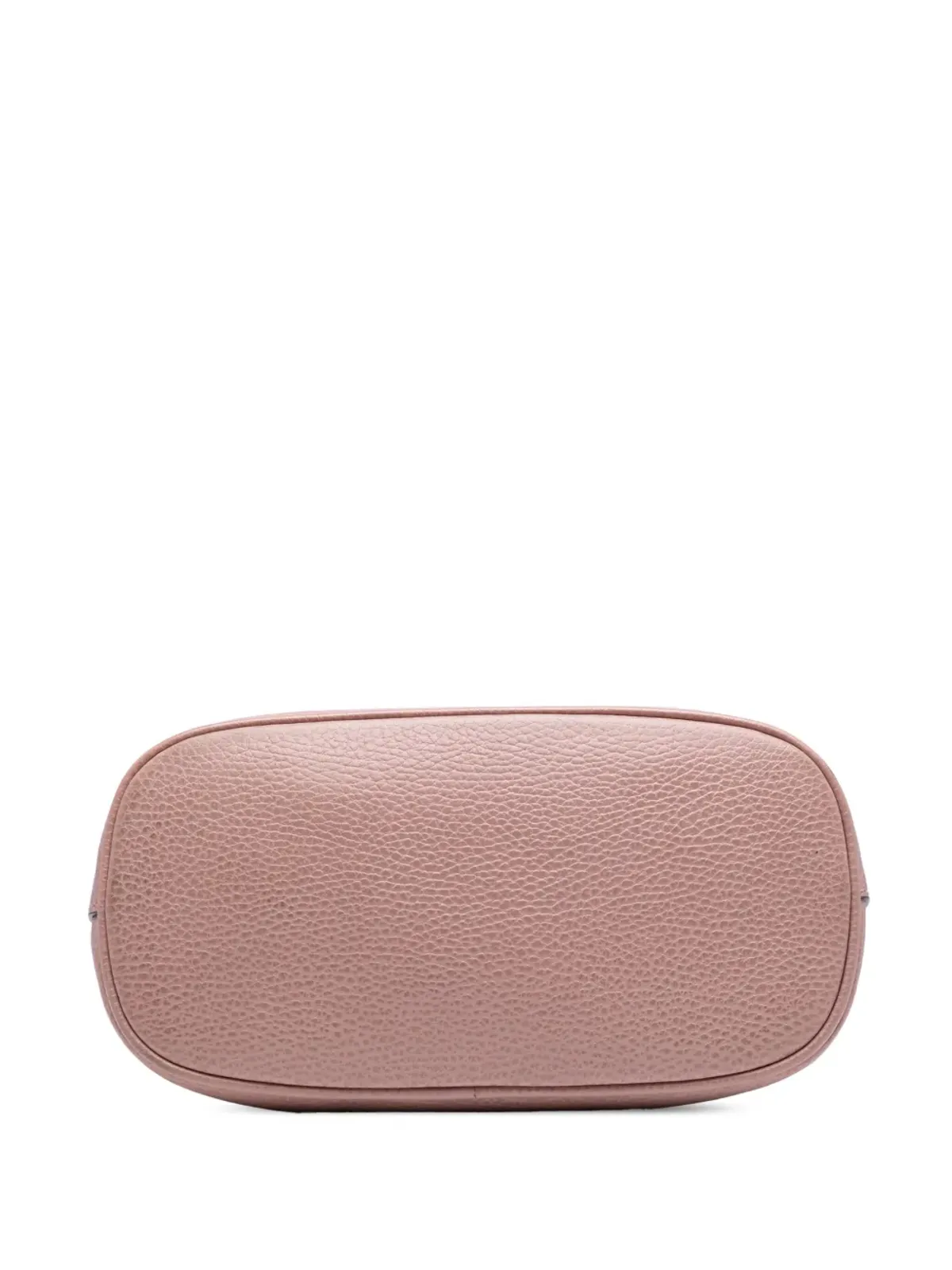 Gucci ビンテージ 2016-2025 ミニレザー GG チャーム ドーム型 サッチェル ピンク - 画像4