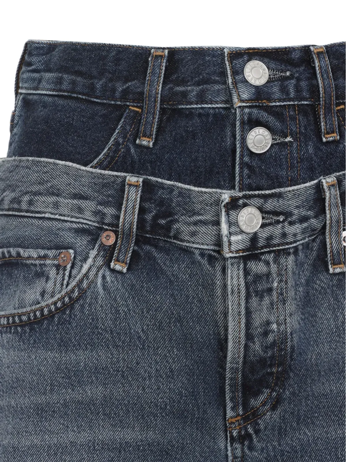 AGOLDE エルソン ダブルウエストバンド ジーンズ - 画像3