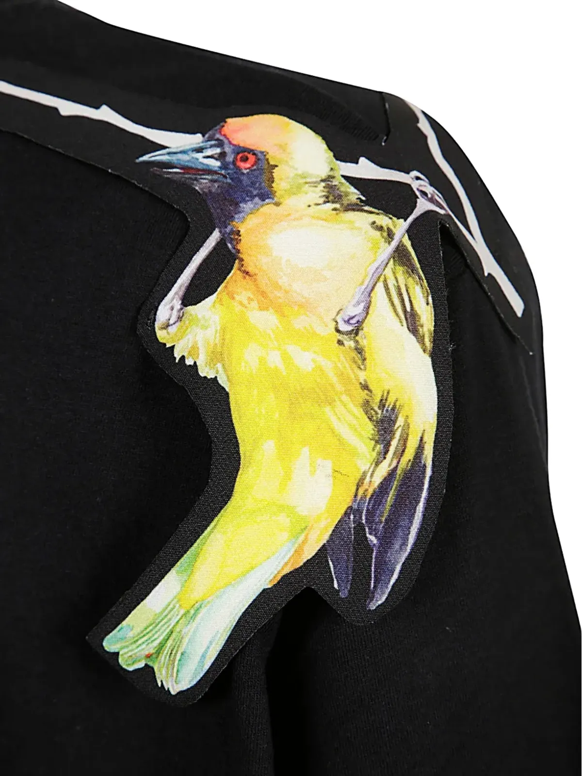 Maria Calderara 鳥のアップリケトップ - 画像3