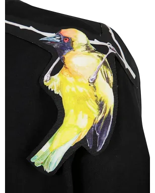 Maria Calderara 鳥のアップリケトップ - サムネイル3