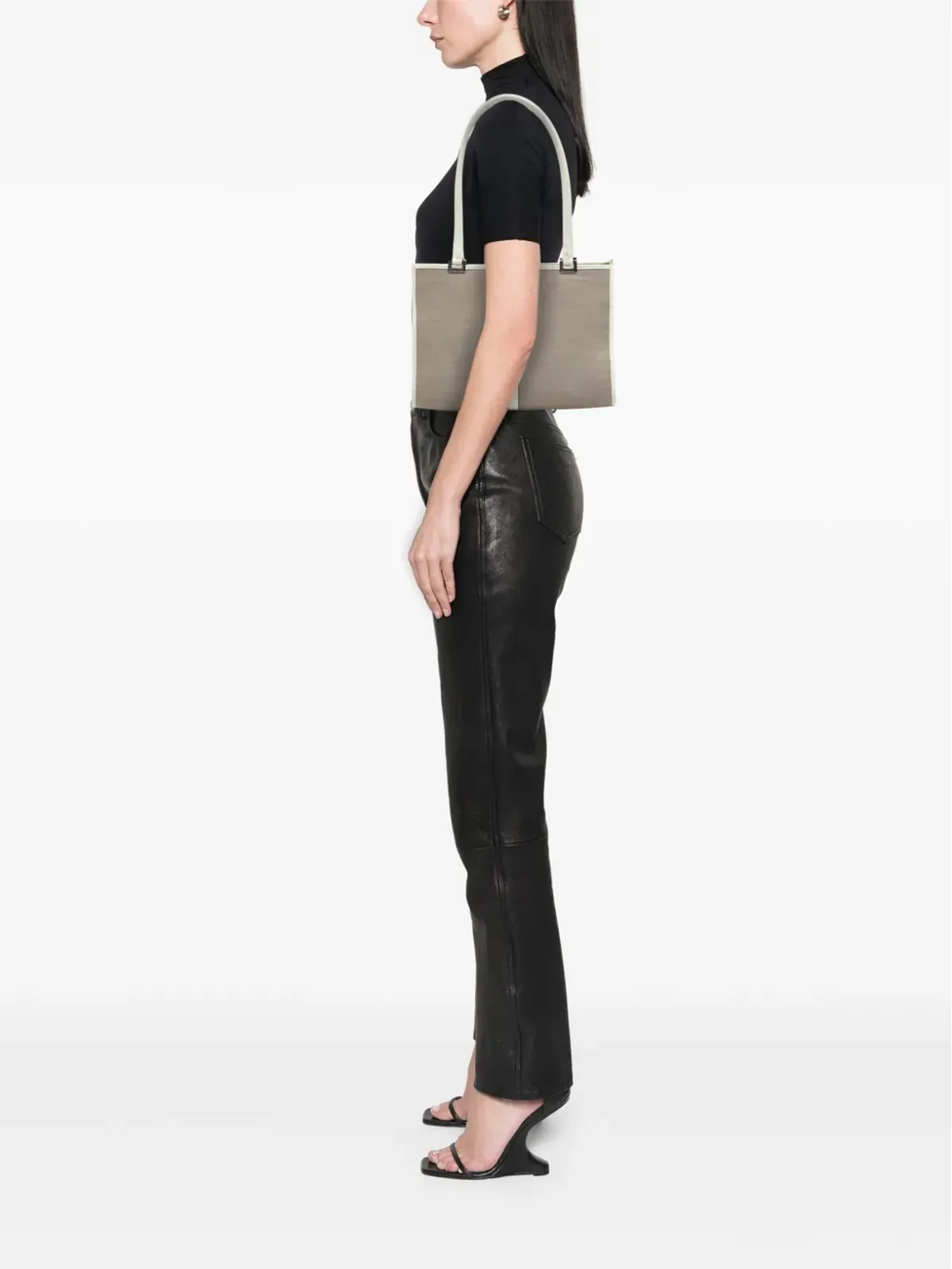 Gucci ビンテージ 20世紀 GGキャンバス ジャッキー トートバッグ - ブラウン - 画像2