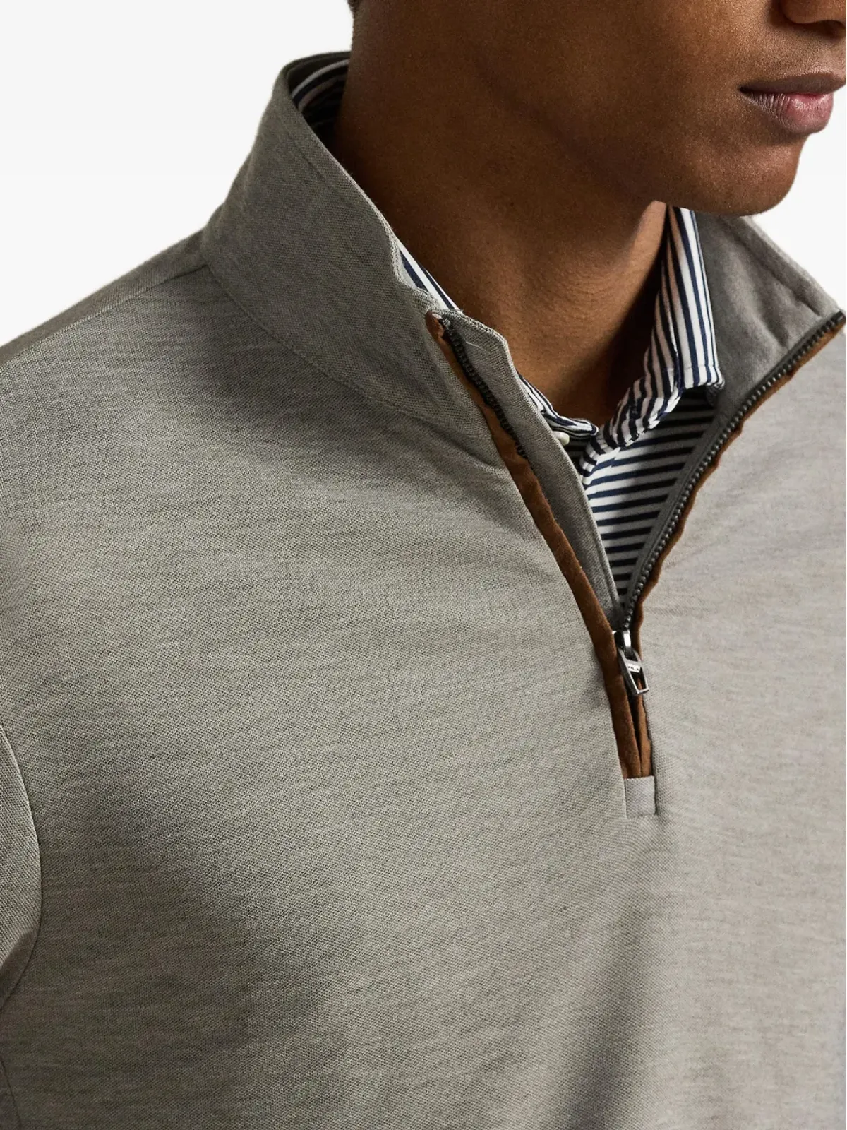 RLX Ralph Lauren ジップロゴディテールセーター - 画像5