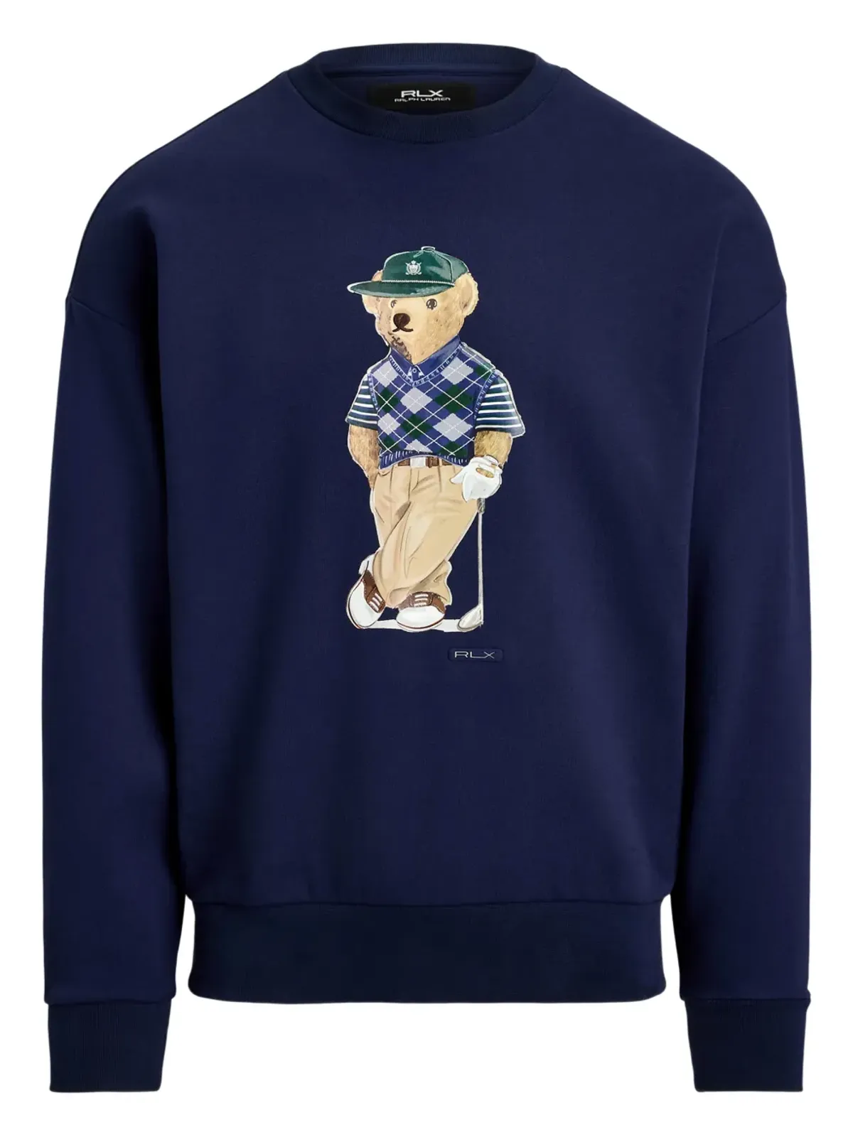 RLX Ralph Lauren ベアプリント スウェットシャツ - 画像1