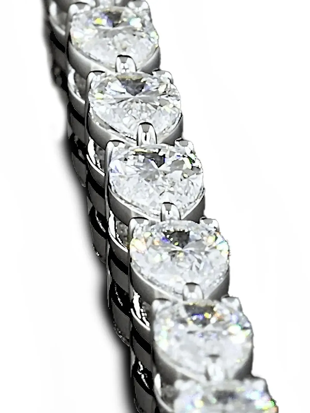 Jewels Aficionado 14K white gold diamond necklace - Silver - 画像2