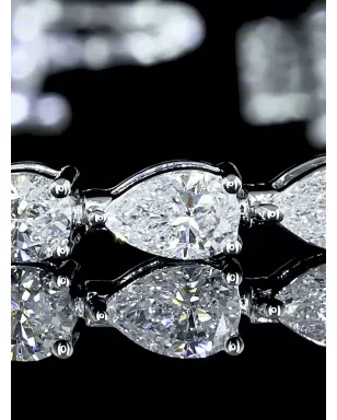 Jewels Aficionado 14K white gold diamond necklace - Silver - サムネイル3