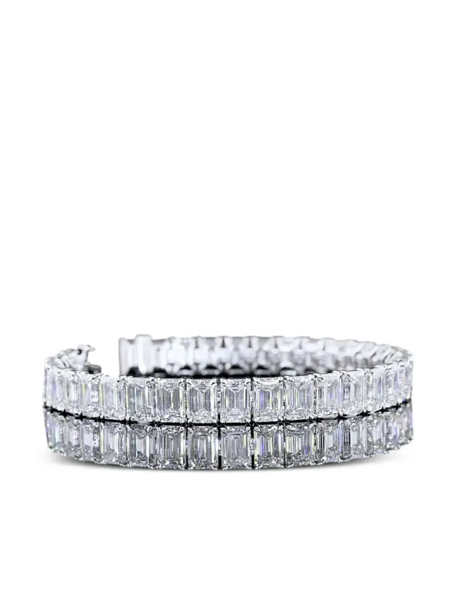 Jewels Aficionado Jewels Aficionado 14Kホワイトゴールド ダイヤモンド ブレスレットの商品画像