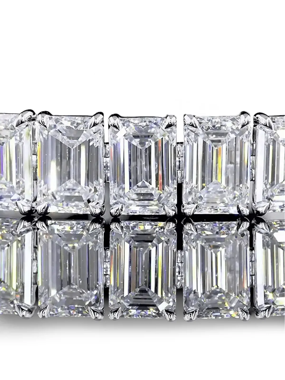 Jewels Aficionado 14Kホワイトゴールド ダイヤモンド ブレスレット - 画像2