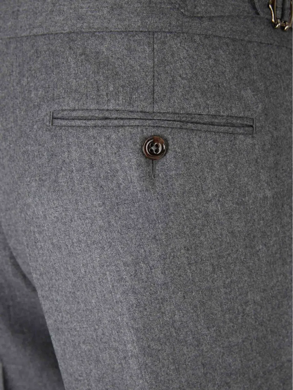 Scabal プリーツパンツ - グレー - 画像3