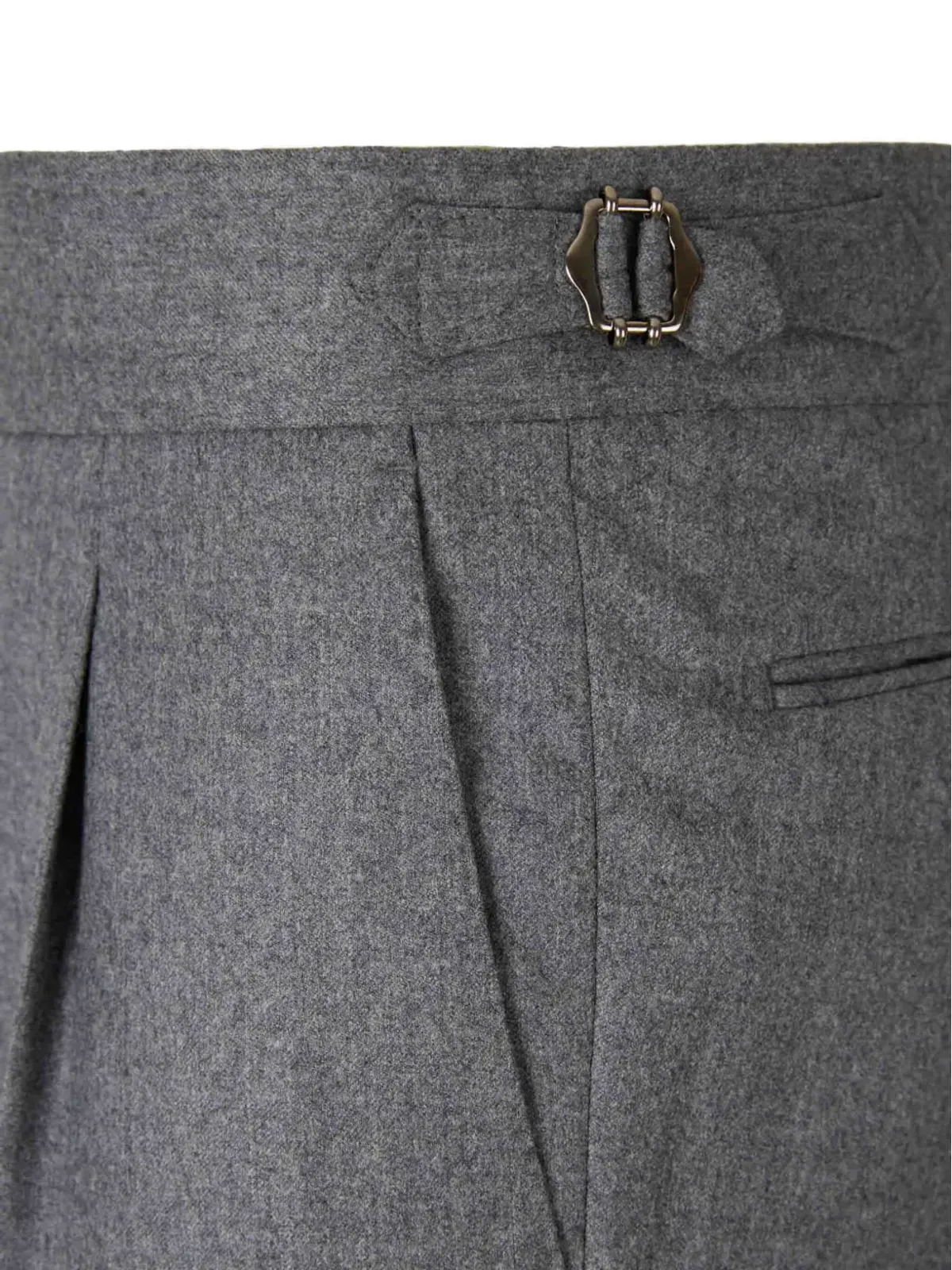 Scabal プリーツパンツ - グレー - 画像4