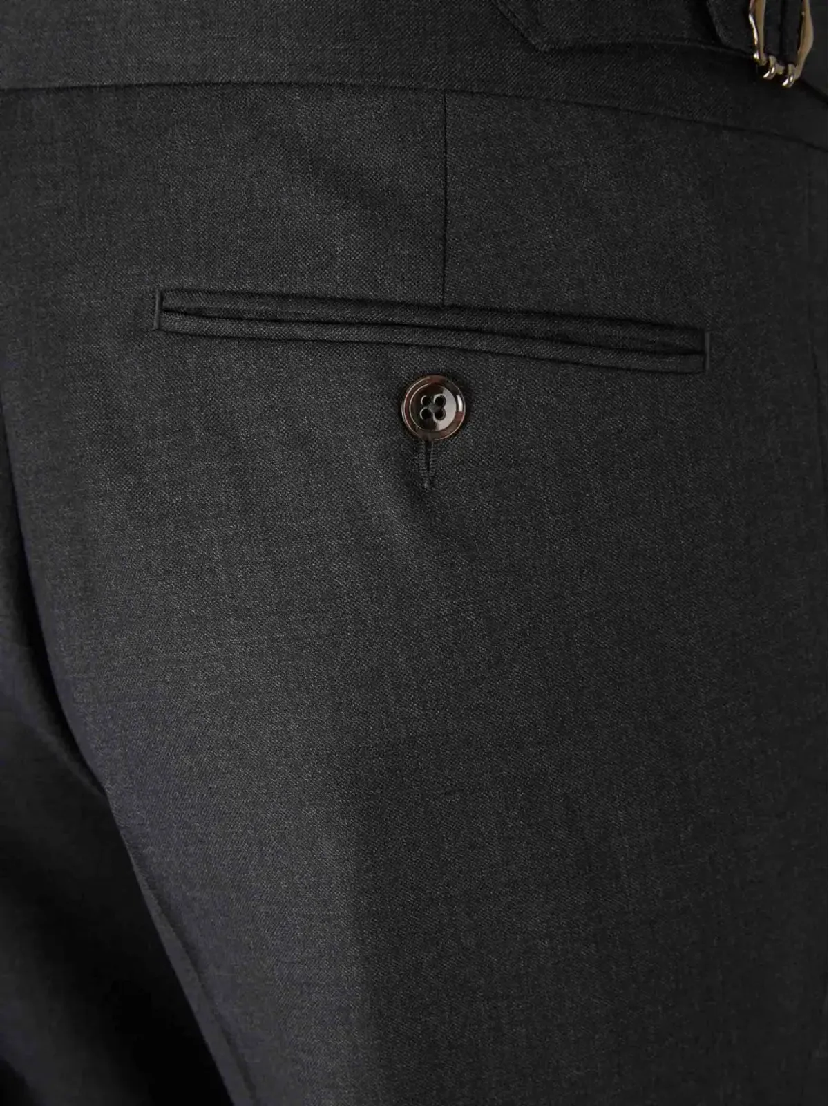 Scabal ボタン付きパンツ - 画像3