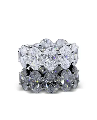Jewels Aficionado 14Kホワイトゴールド ハグイヤリング ダイヤモンド ピアス - サムネイル3