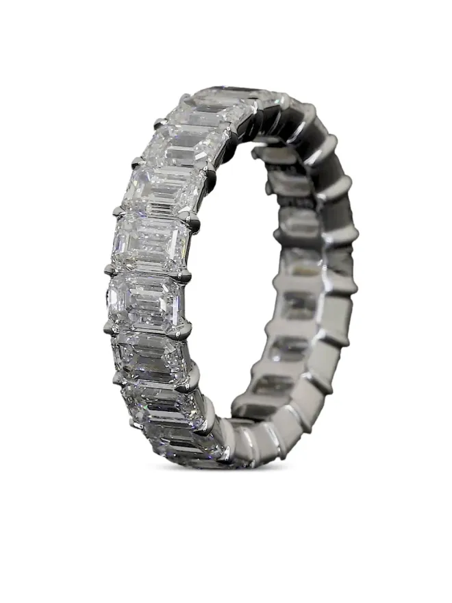 Jewels Aficionado Jewels Aficionado 14Kホワイトゴールド エタニティダイヤモンドリングの商品画像