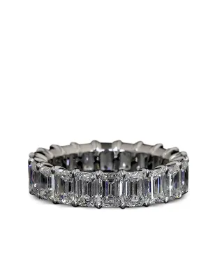 Jewels Aficionado 14Kホワイトゴールド エタニティダイヤモンドリング - サムネイル2
