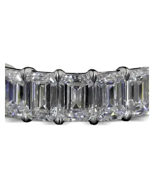 Jewels Aficionado 14Kホワイトゴールド エタニティダイヤモンドリング - サムネイル3
