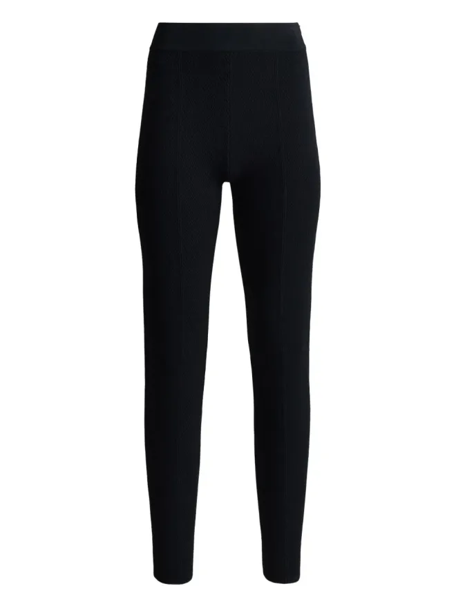 St. John St. John ゴム入りウエストバンドのストレートパンツ（ブラック）の商品画像