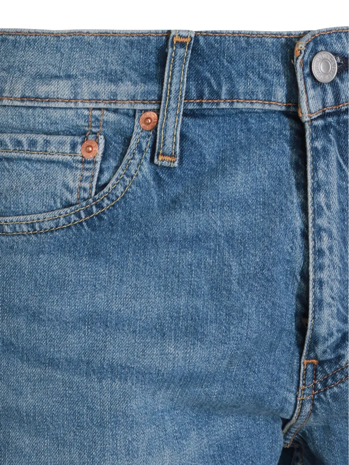 Levi's ファイブポケット コットンデニムジーンズ - 画像3
