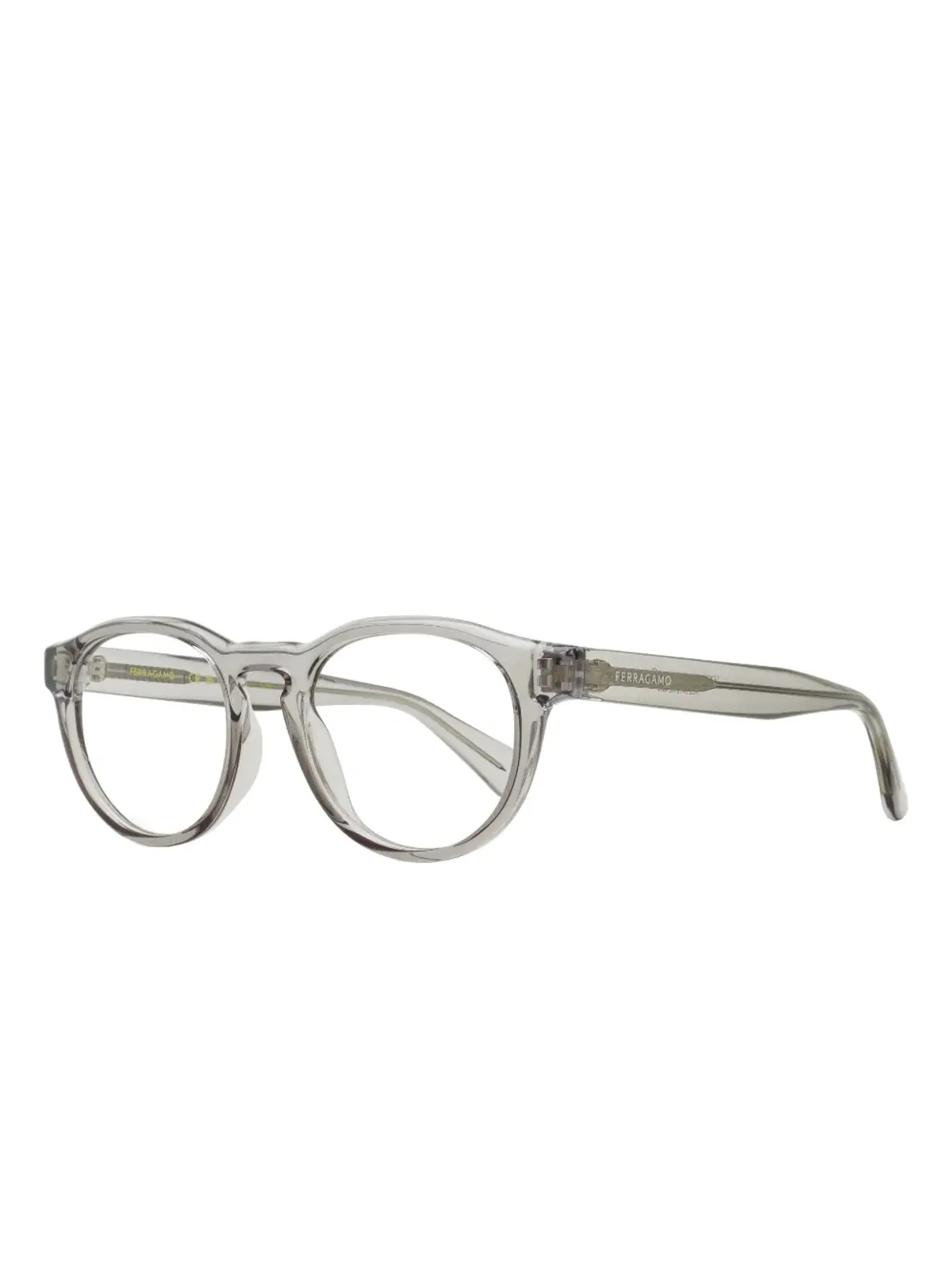 Ferragamo Eyewear キーホールブリッジ パントス グラス - 画像2