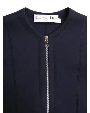 Christian Dior ビンテージ ジップ付きミディドレス - サムネイル4