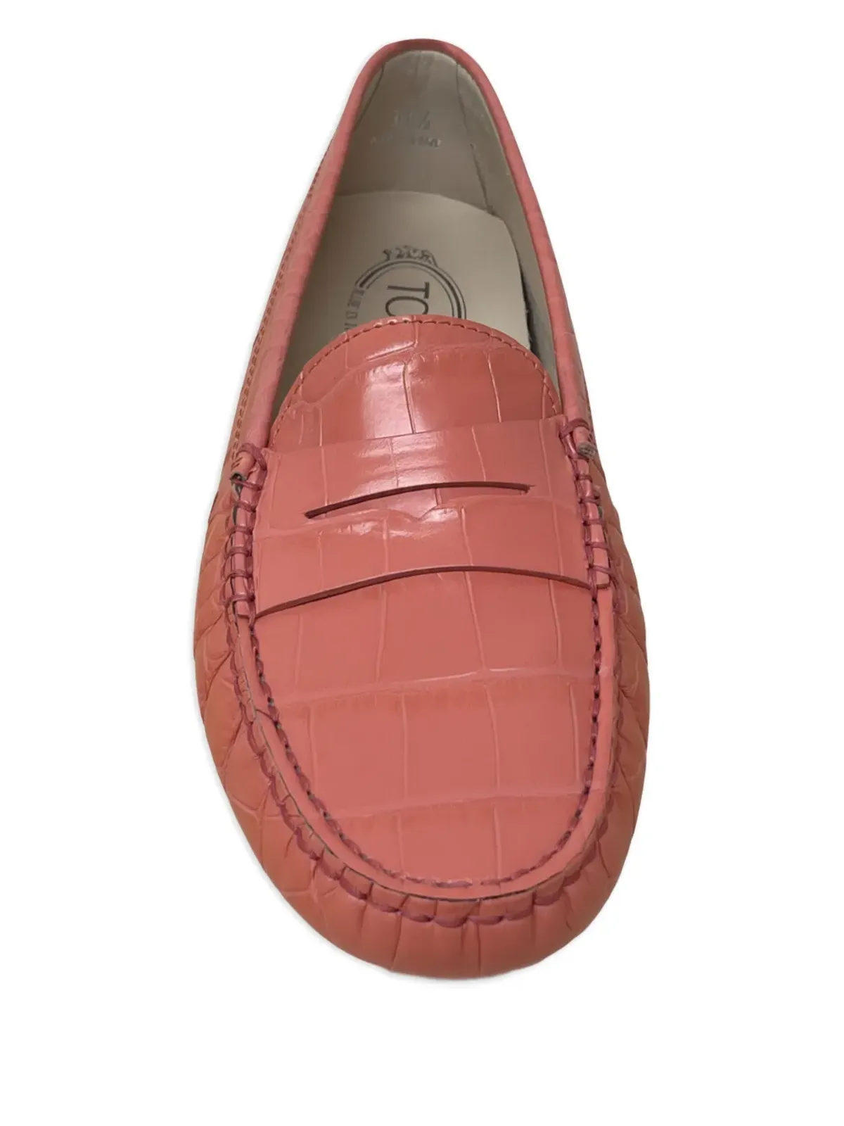 Tod's ゴンミーニ クロコエフェクト ローファー - 画像2