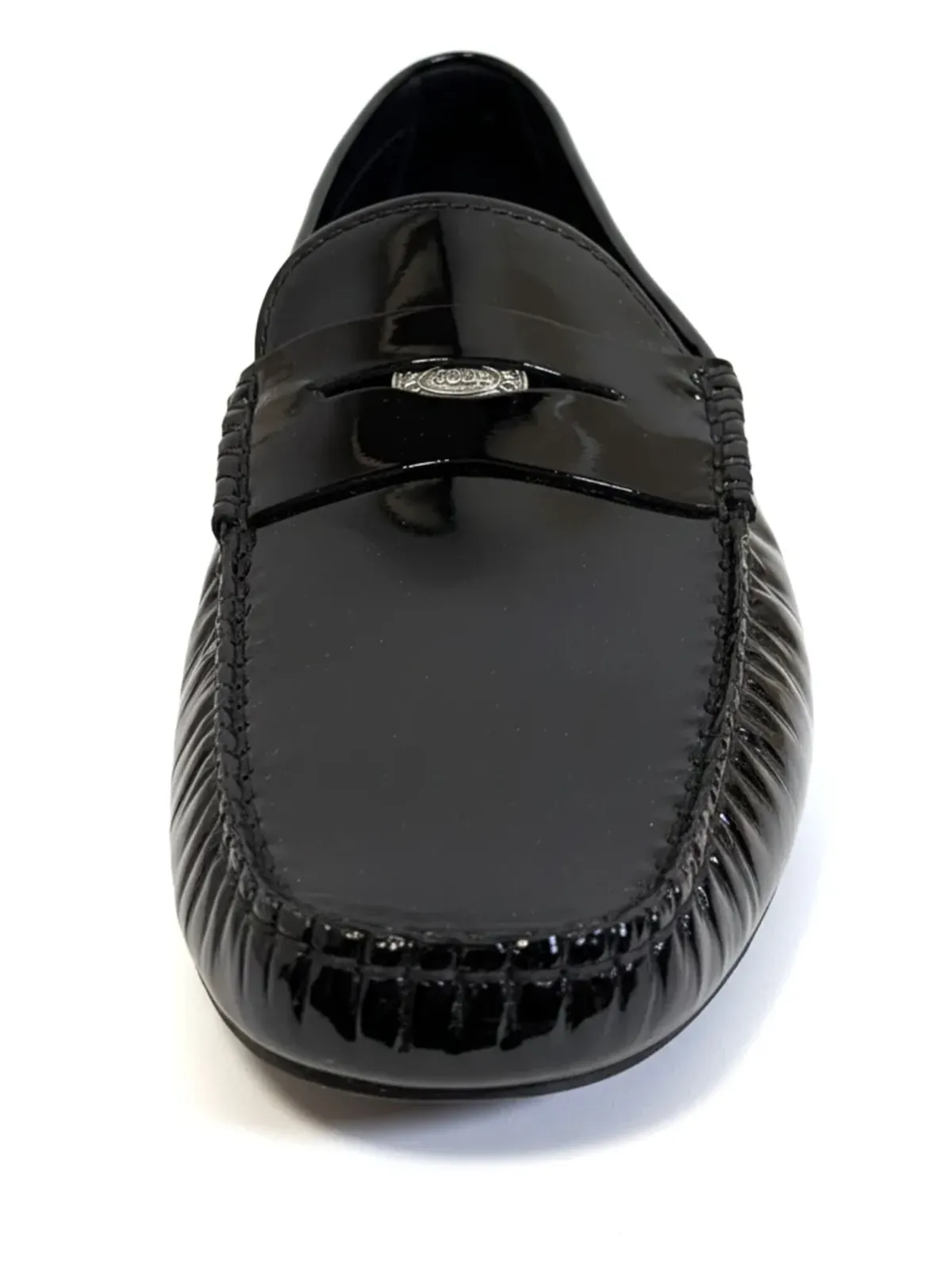 Tod's ゴンミーニ ペニーストラップ ローファー - ブラック - 画像2