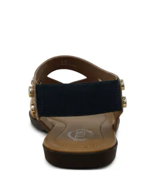 Tod's ボタンレザーサンダル - ニュートラルカラー - サムネイル2