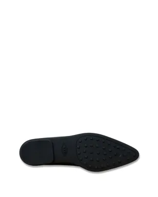 Tod's タイ付き バレエフラット ブルー - サムネイル3
