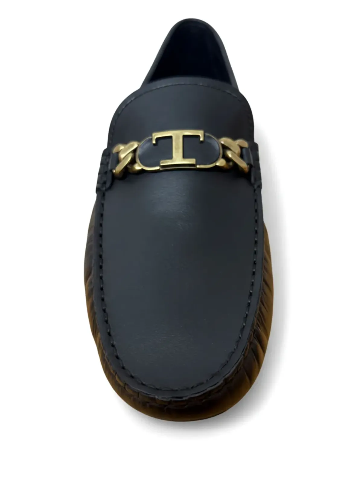 Tod's City Gommino チェーンディテール ローファー ブラック - 画像2