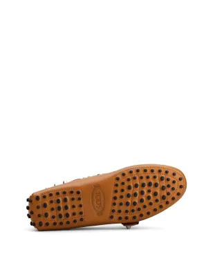 Tod's Gommino スタッズ付きバックル ローファー - ブラウン - サムネイル4