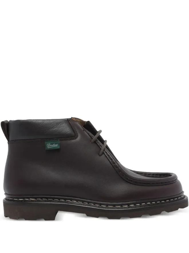 Paraboot Paraboot ミリー ラウンドトゥ レースアップ ブーツの商品画像