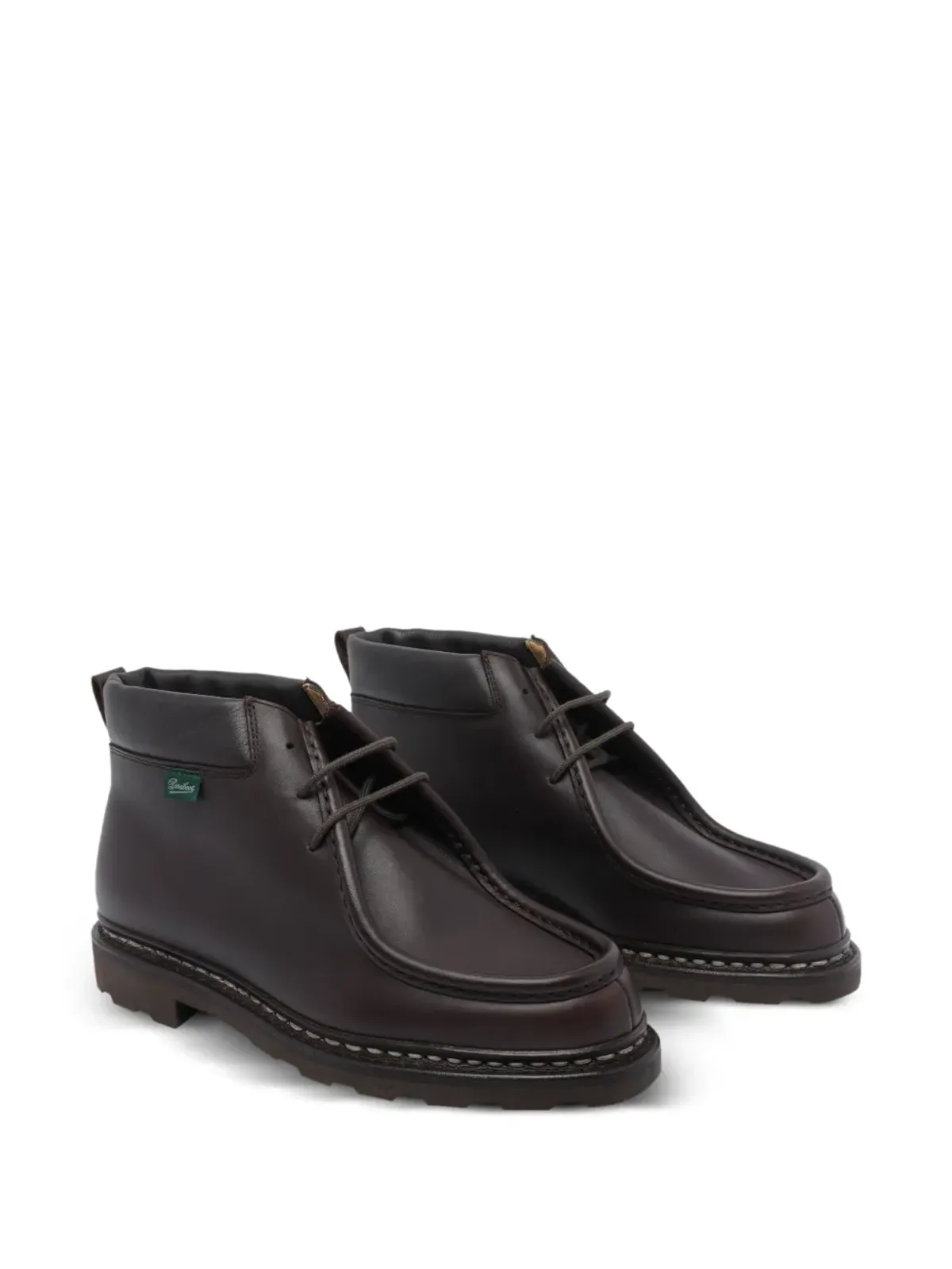 Paraboot ミリー ラウンドトゥ レースアップ ブーツ - 画像2
