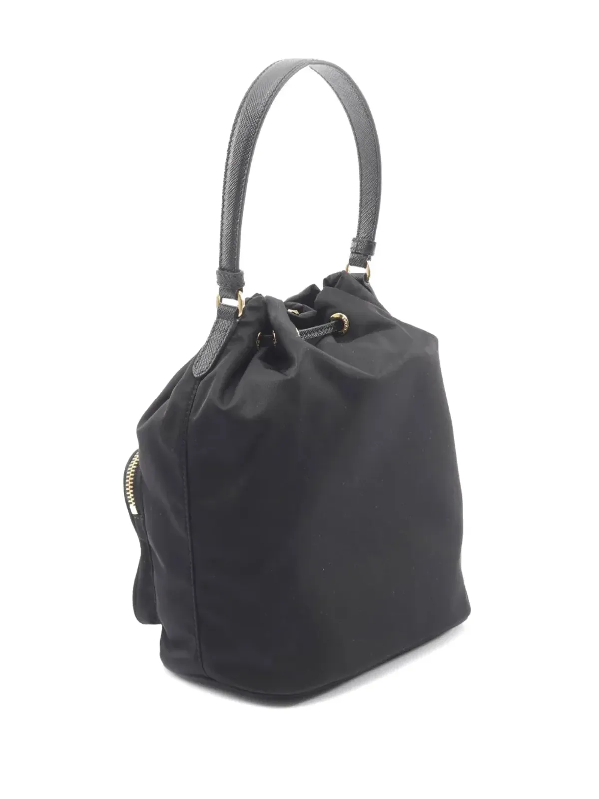 ビンテージ Prada 2013-2025 テスツォ・デュエット バケットバッグ - 画像3