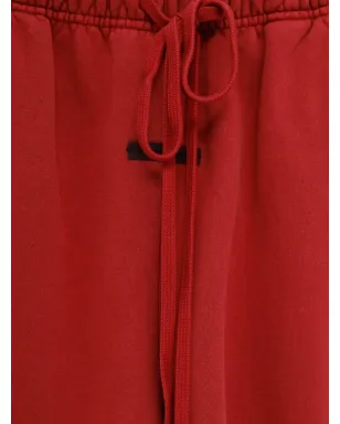 FEAR OF GOD ESSENTIALS ドローストリング付き トラックショーツ - レッド - サムネイル3