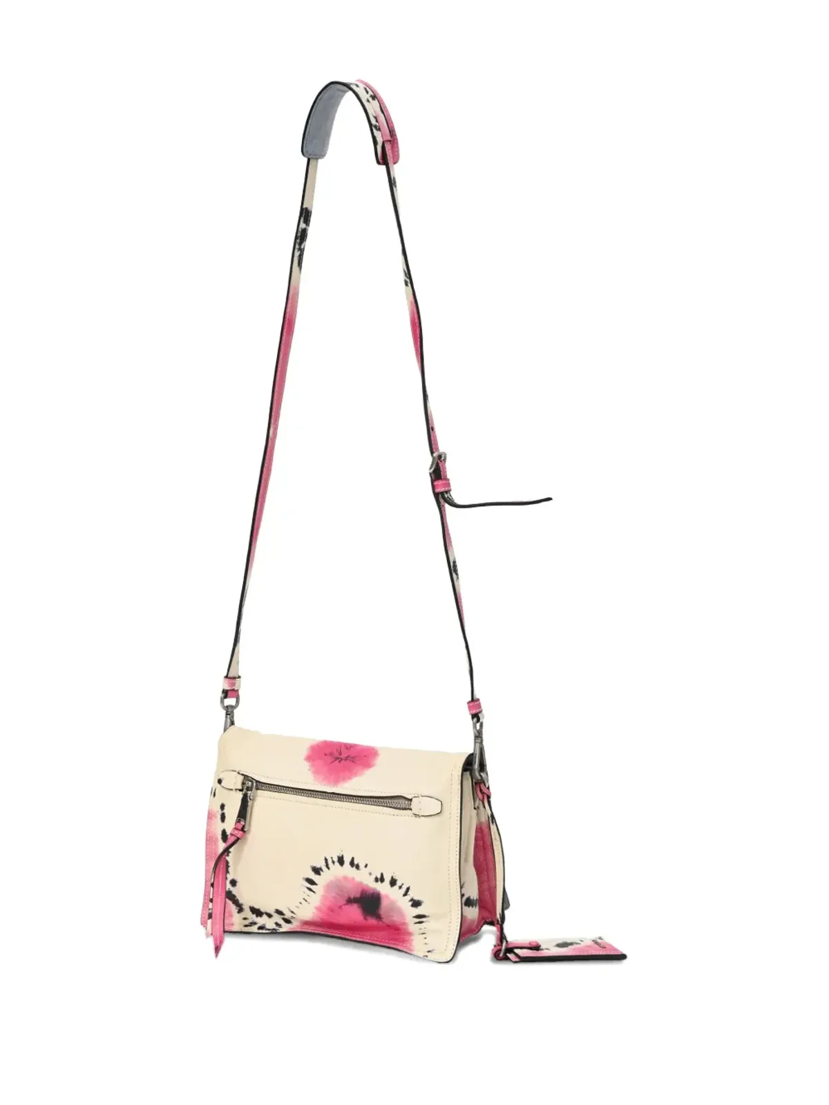 Prada ビンテージ タイダイ エチケット ショルダーバッグ - ニュートラルカラー - 画像3