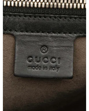 Gucci ビンテージ 2000-2015 Guccissima バックパック - ブラック - サムネイル5