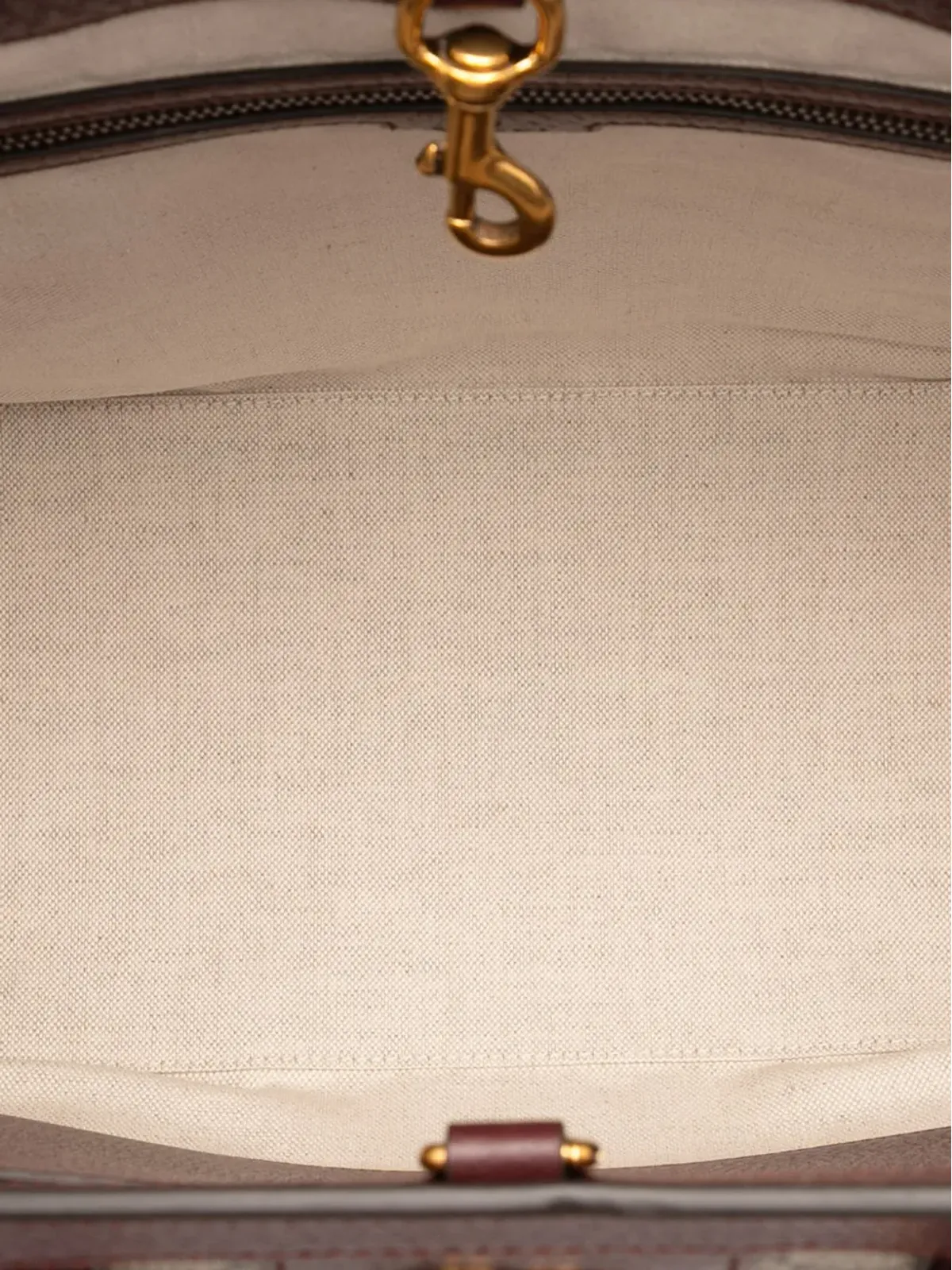 Gucci ビンテージ 2016-2025 ミディアム GG Supremeとキルテッド ミニGGキャンバス ダブルG トートサッチェル - レッド - 画像5