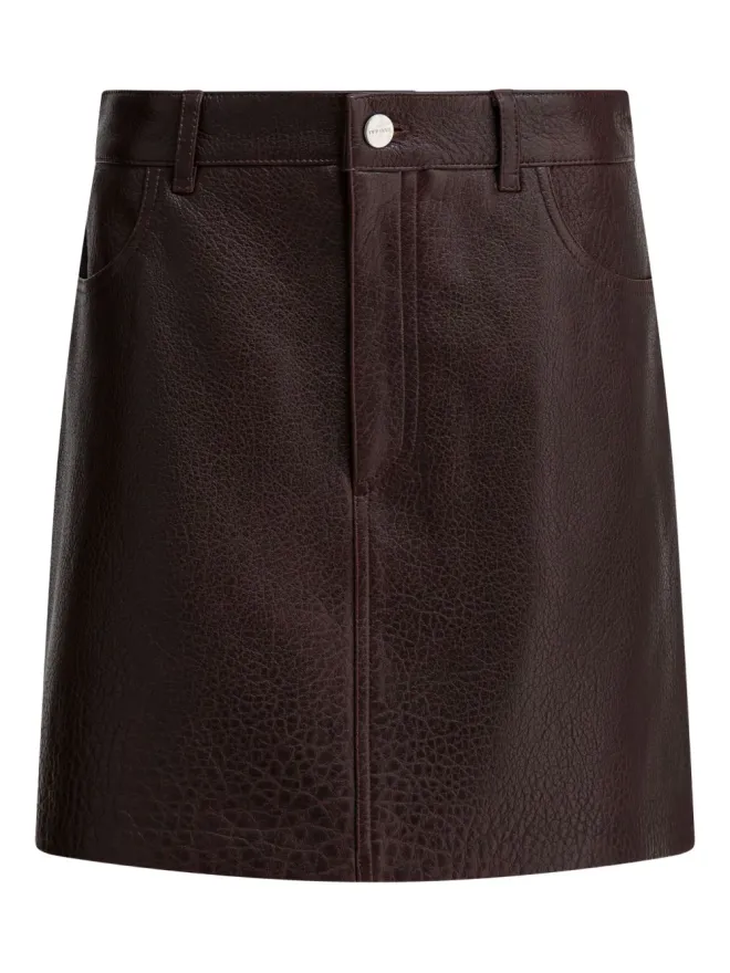 Ivy Oak IVY OAK リルー レザー ラウンドポケット ミニスカートの商品画像