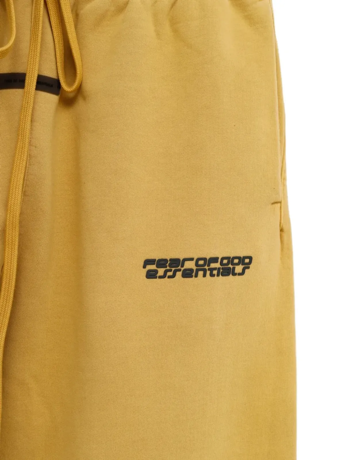 FEAR OF GOD ESSENTIALS ドローストリング ロゴプリント トラックパンツ - イエロー - 画像3