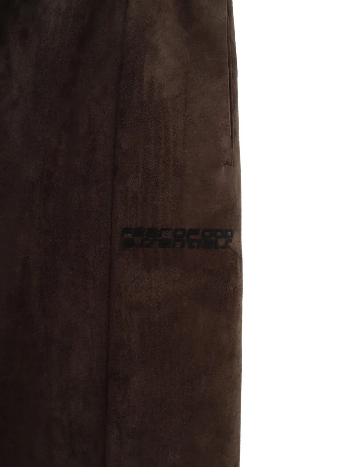 FEAR OF GOD ESSENTIALS スエード風フレアートラックパンツ - ブラウン - 画像3