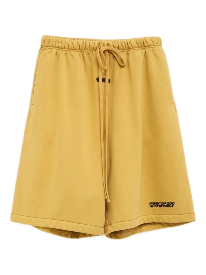 Fear of God ESSENTIALS FEAR OF GOD ESSENTIALS リラックスフィットのドローコード付きトラックショーツの商品画像