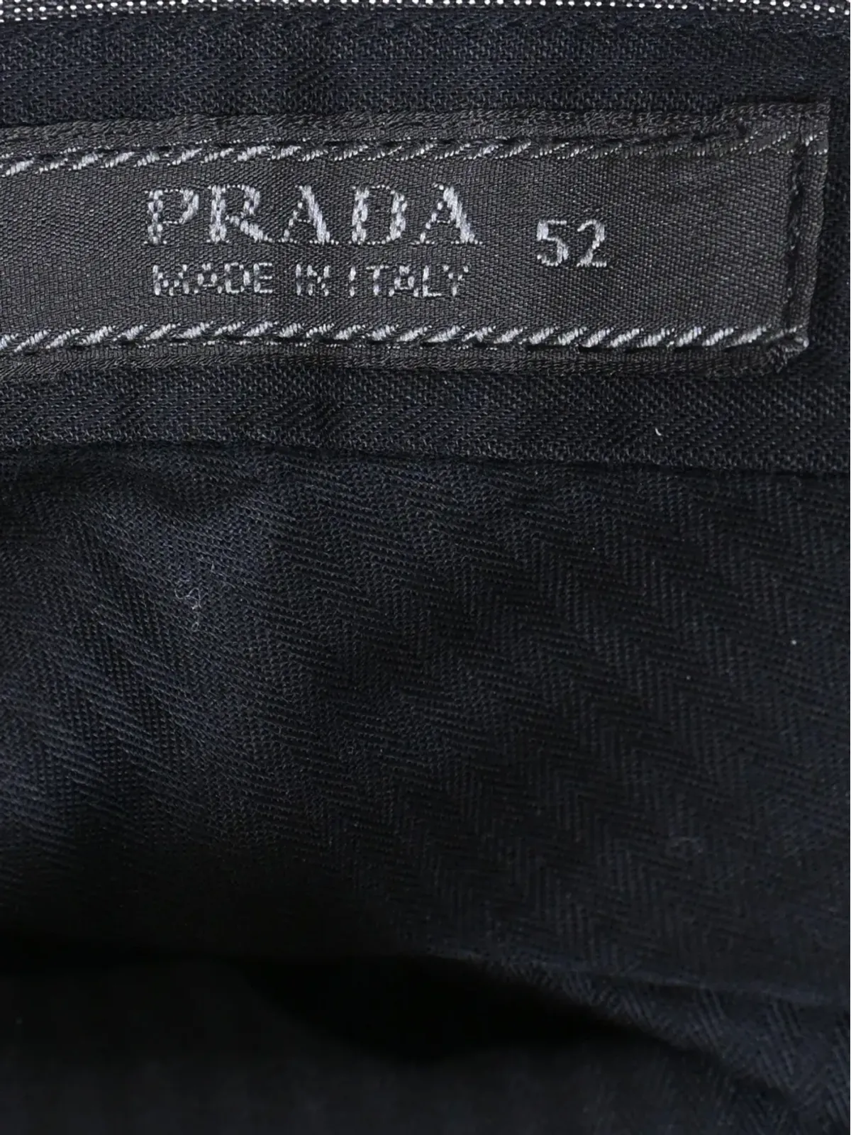 Prada ビンテージ リアポケットパンツ - グレー - 画像4