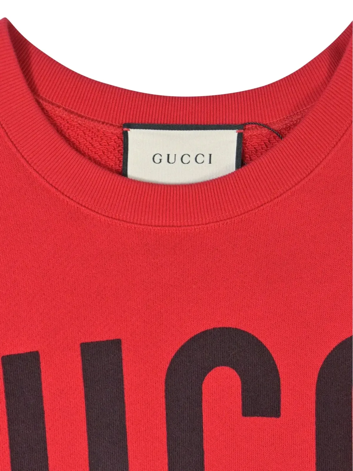 Gucci ビンテージ クリスタル装飾ラムモチーフ スウェットシャツ - 画像4